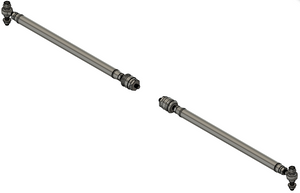 TF231101 | Polaris Ranger 1500 XD Long Travel HD Steel Tie Rods - Image 1