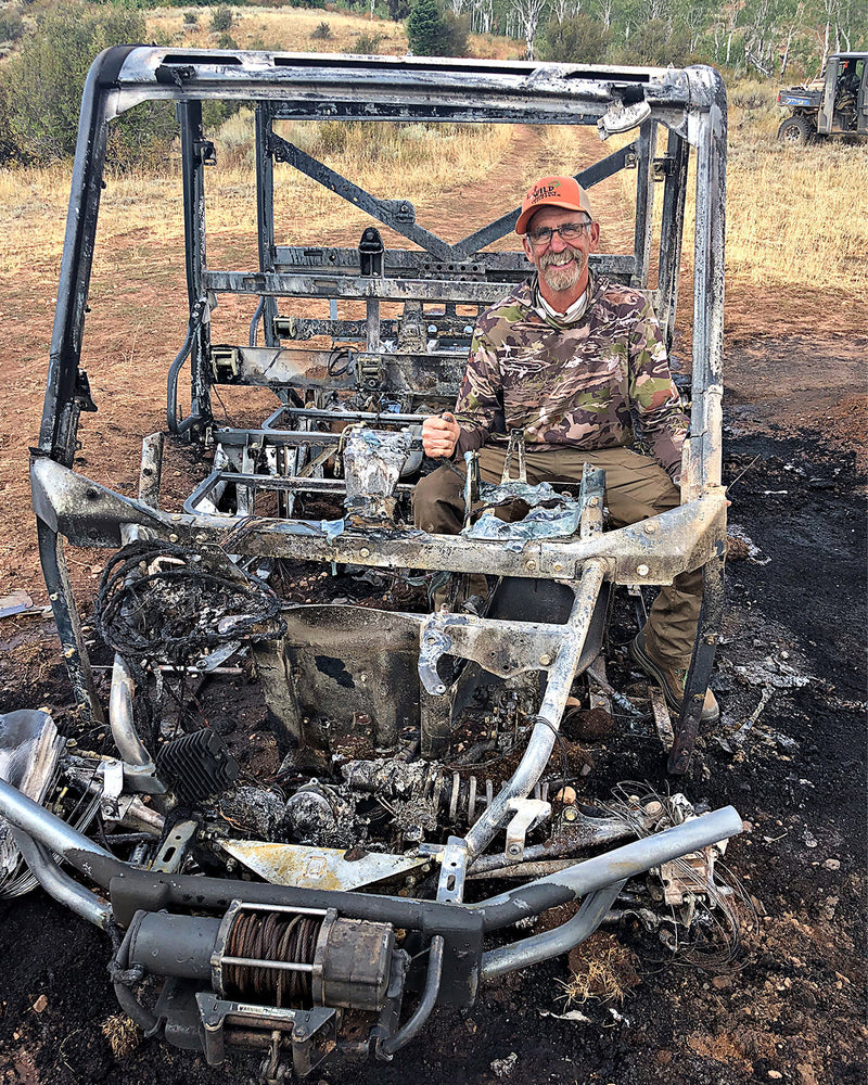 ATV-UTV TEK Elite Fire Extinguisher Quick Release Mount