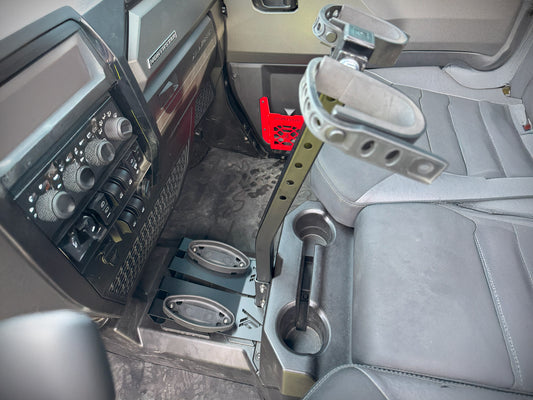 TF230904 | Polaris Ranger XP 1000 Gun Mount - Center Floor Mount