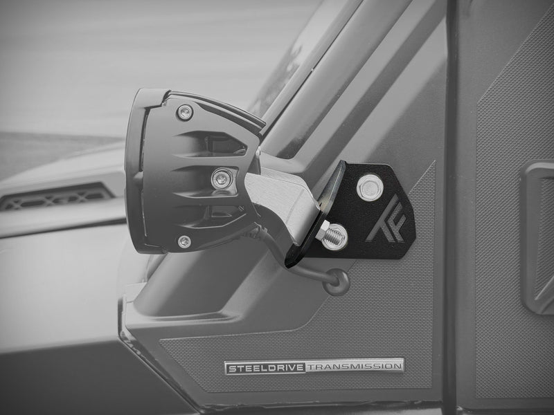 TF230906 | Polaris Ranger 1500 XD Windshield Pod Light Mounts - PAIR