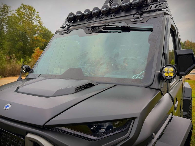 TF230906 | Polaris Ranger 1500 XD Windshield Pod Light Mounts - PAIR