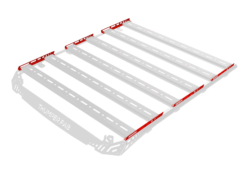 TF231902.B | TIE DOWN ACCENT RAILS for Thumper Fab Roof Rack (QTY 6)
