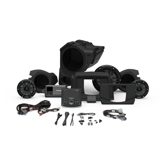 2014+ RZR Rockford Fosgate Audio Kit Color Optix Gen3 (Stage 3)
