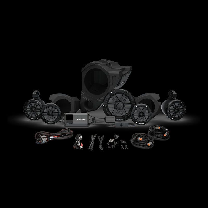 2014+ RZR-RC Rockford Fosgate Audio Kit Color Optix Gen3 (Stage 4)