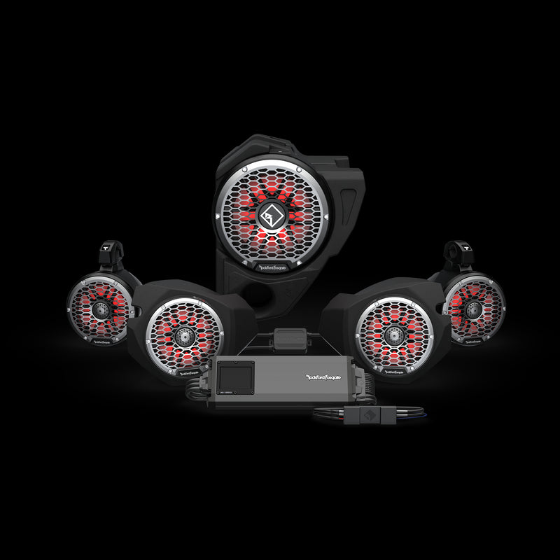 2014+ RZR-RC Rockford Fosgate Audio Kit Color Optix Gen3 (Stage 5)