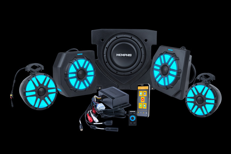 Memphis Can-Am Maverick X3 CORE 4 PLUS Audio Kit
