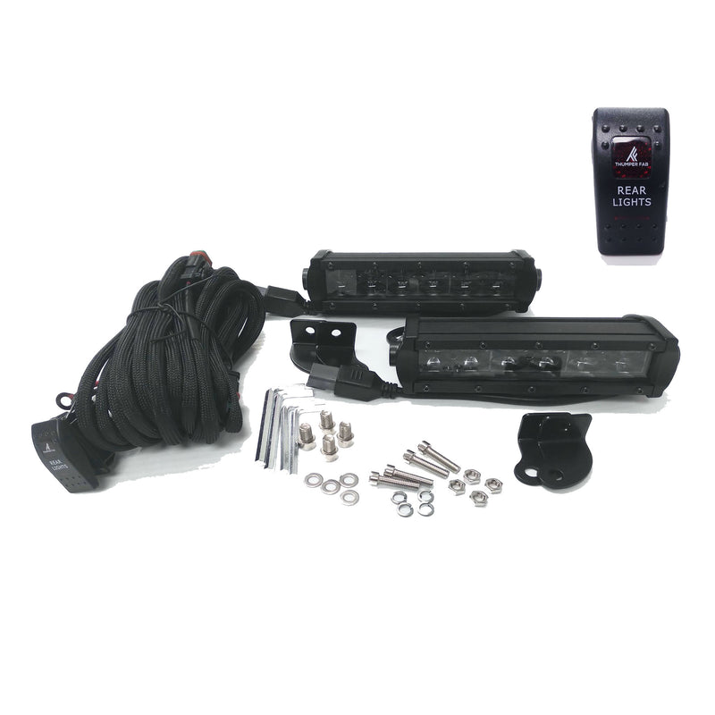 Thumper Fab - Can-Am Defender Light kit,  Can-Am Defender Rear Winch Ready Bumper Light Kit