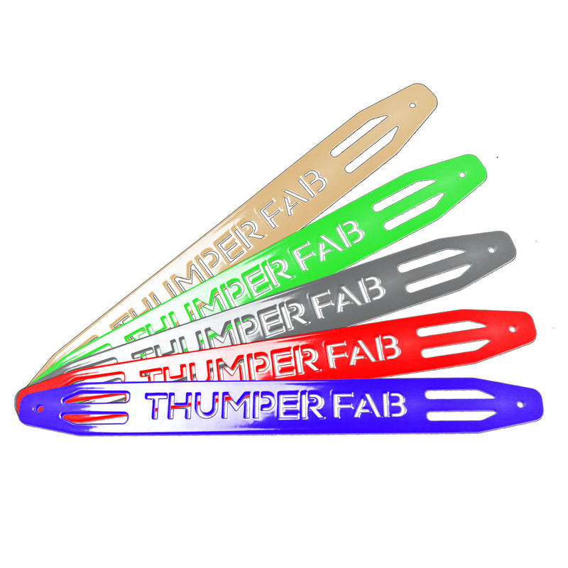 Thumper Fab - Polaris General 4 Nerf Rails Rock Sliders Accent Panels