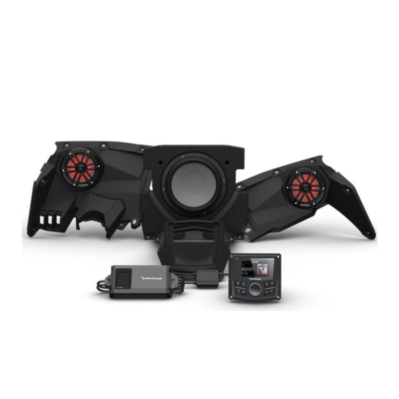 Can-Am Maverick X3 Rockford Fosgate Audio Kit Color Optix Gen 3 (Stage 3) - Thumper Fab