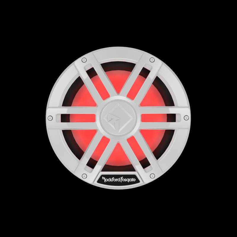 M1 10" DVC 4ohm Color Optix™ Marine Subwoofer (White)