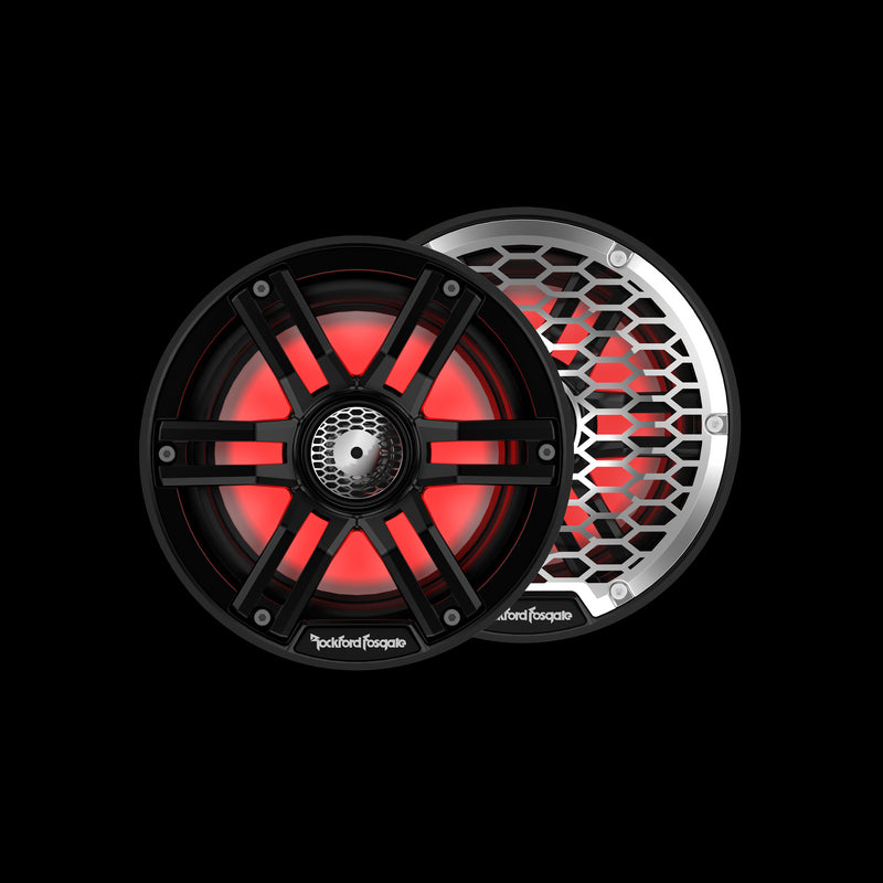 M2 6.5” Color Optix™ Marine 2-Way Speakers (Black)