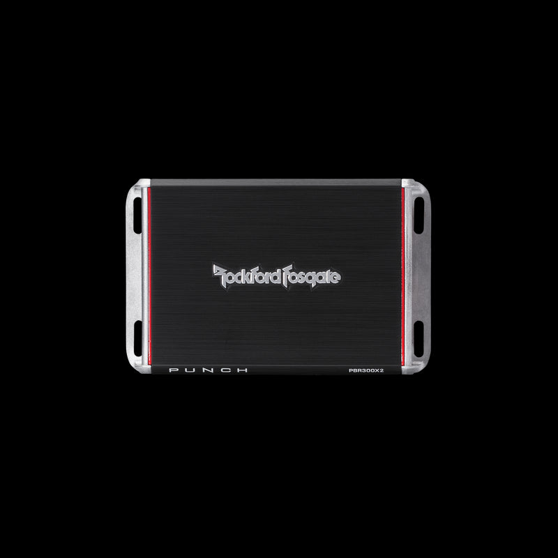Rockford Fosgate 300W 2-Channel Boosted Rail Amplifier