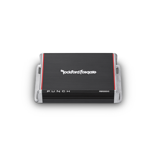 Rockford Fosgate 300W 2-Channel Boosted Rail Amplifier