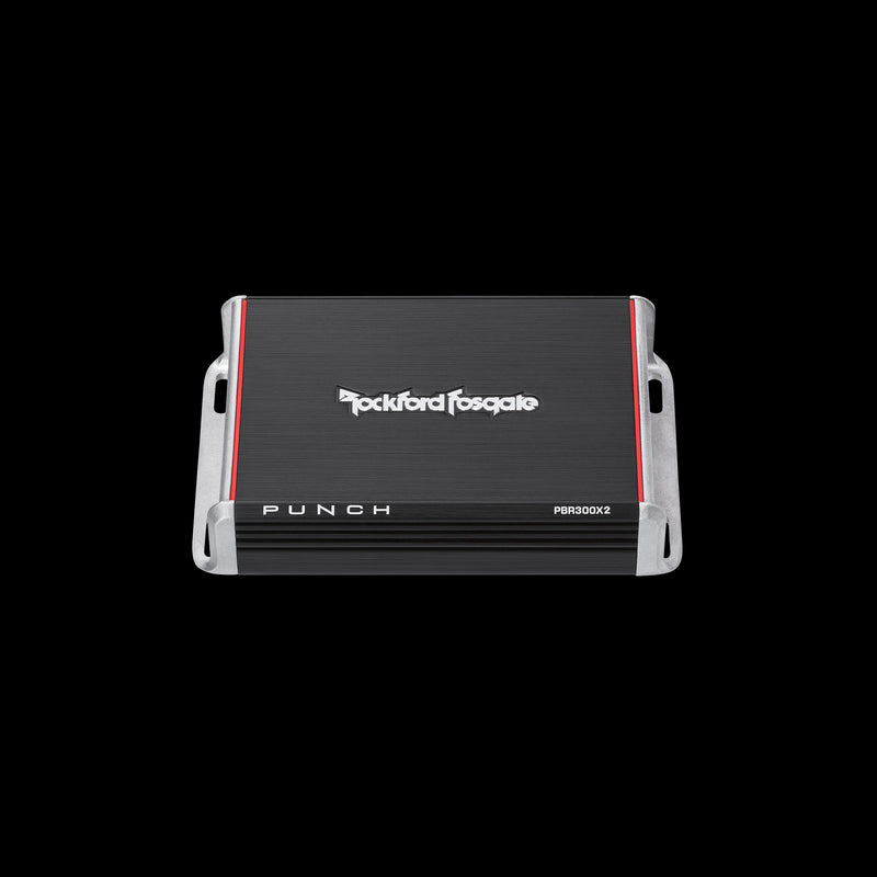 Rockford Fosgate 300W 2-Channel Boosted Rail Amplifier