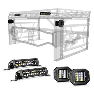 Light Kit for Thumper Fab Defender Ultimate Bed Rack - Image 1