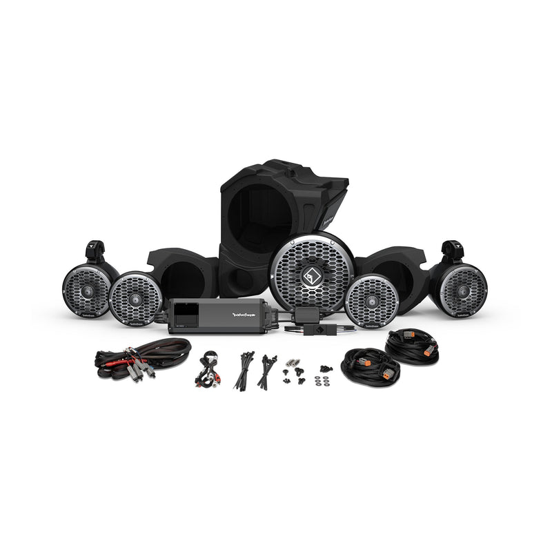 2014+ RZR-RC Rockford Fosgate Audio Kit Color Optix Gen3 (Stage 5)