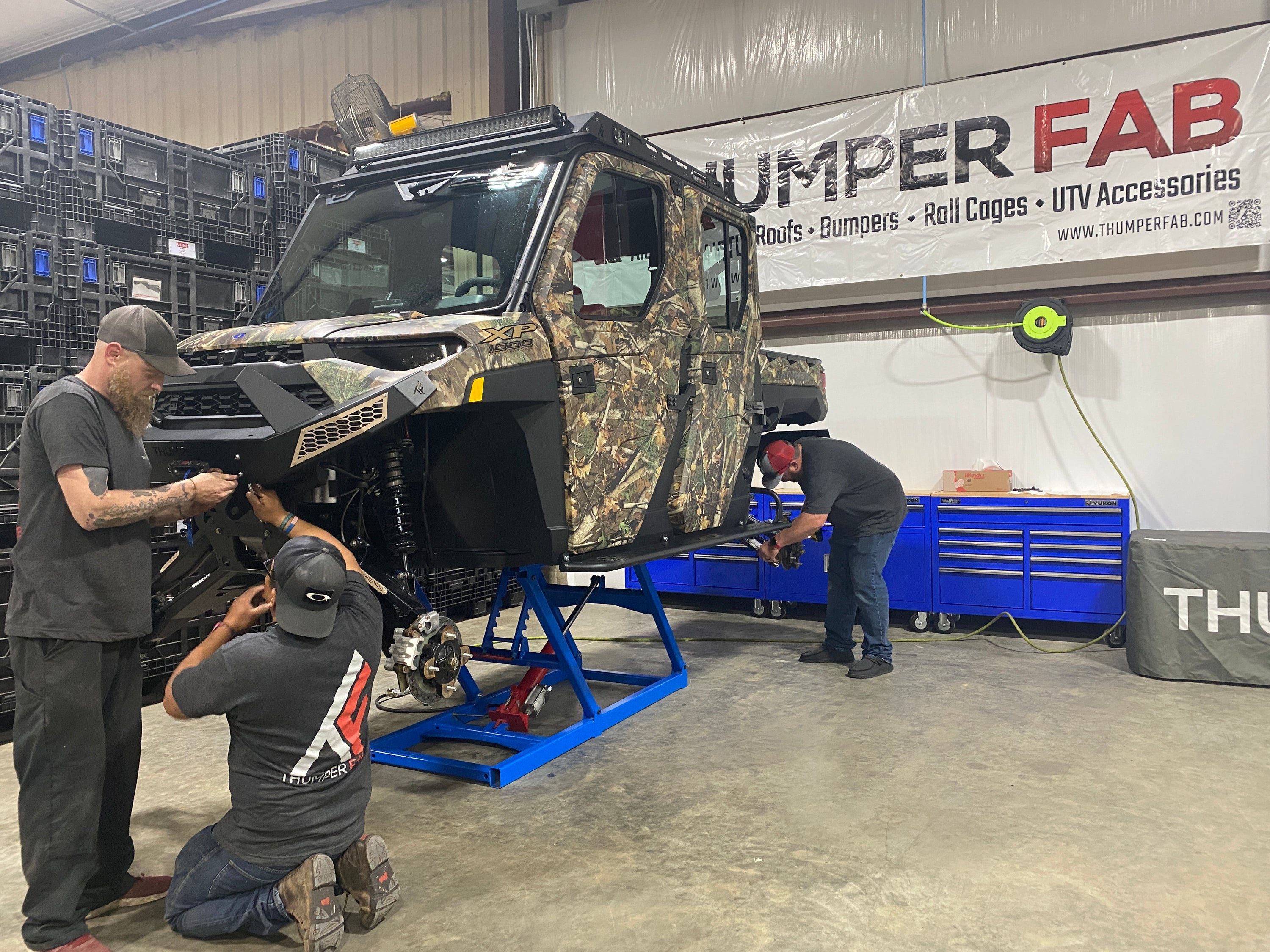 DIY Build Your Own SideBySide Thumper Fab