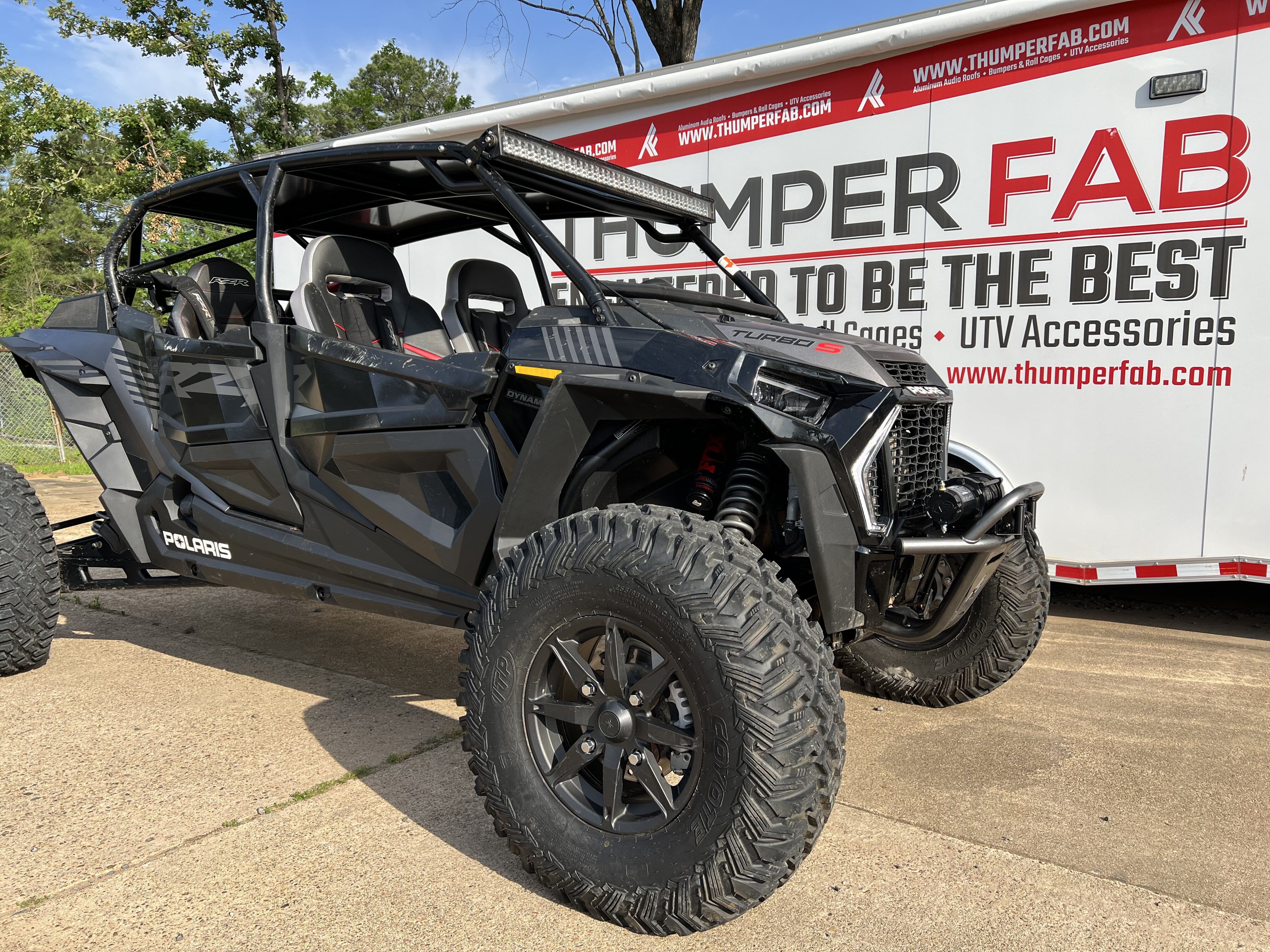How Long is a 4 Seater Rzr in Feet
