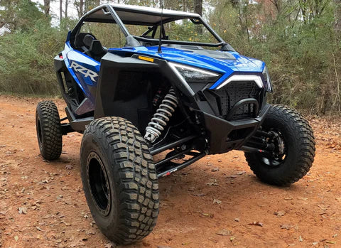 Riding on ATV trails