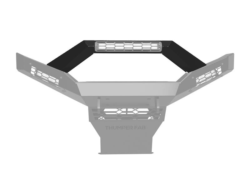 TF010504.B | 25+ Polaris Ranger XP 1000 Front Winch Bumper - BULL BAR OPTION