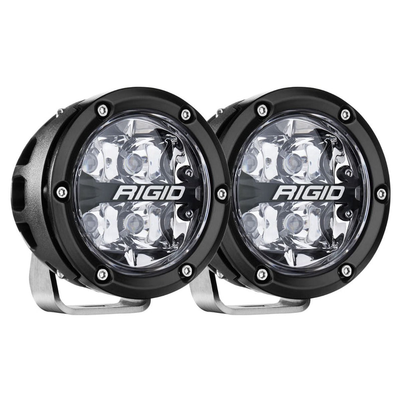 36402 | RIGID - 360-Series RGBW 4 Inch Spot Optic w/ RGBW Backlight Pods