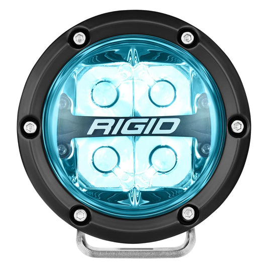 36402 | RIGID - 360-Series RGBW 4 Inch Spot Optic w/ RGBW Backlight Pods