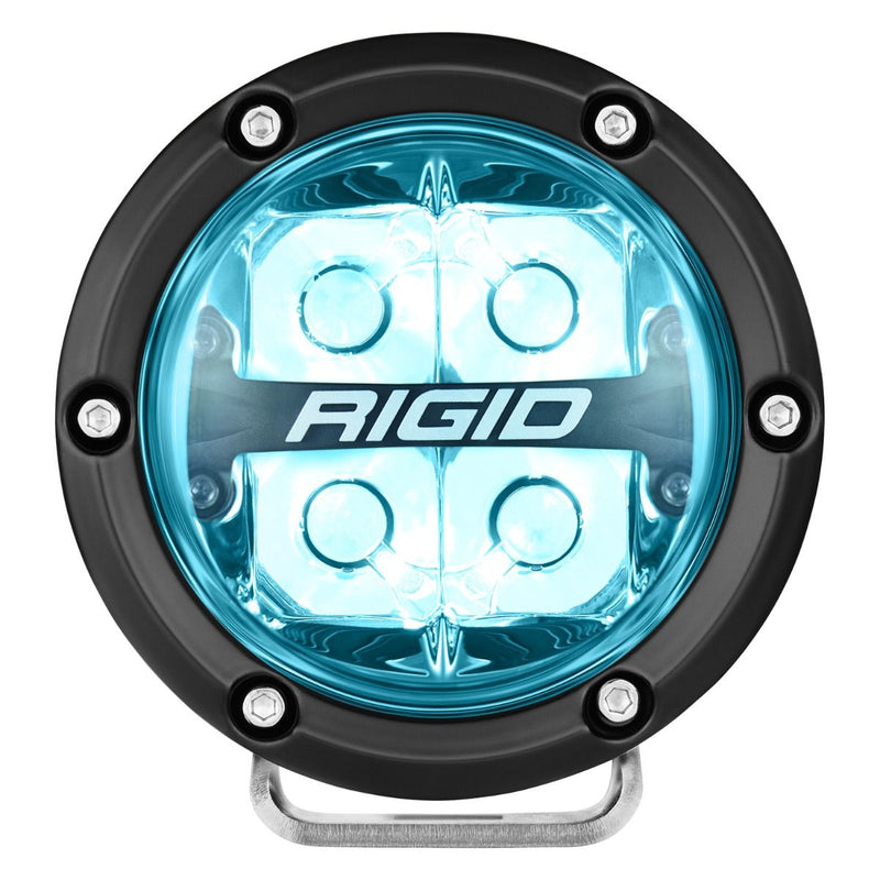 36402 | RIGID - 360-Series RGBW 4 Inch Spot Optic w/ RGBW Backlight Pods