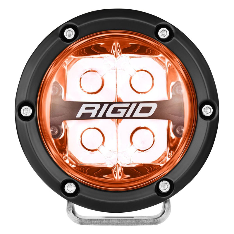 36402 | RIGID - 360-Series RGBW 4 Inch Spot Optic w/ RGBW Backlight Pods
