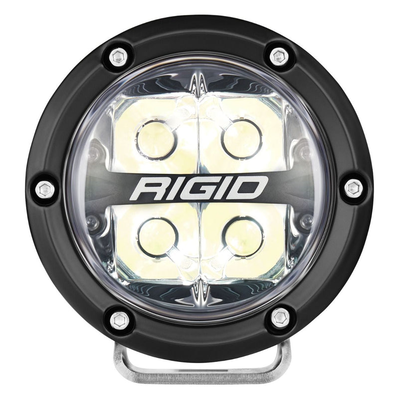 36402 | RIGID - 360-Series RGBW 4 Inch Spot Optic w/ RGBW Backlight Pods