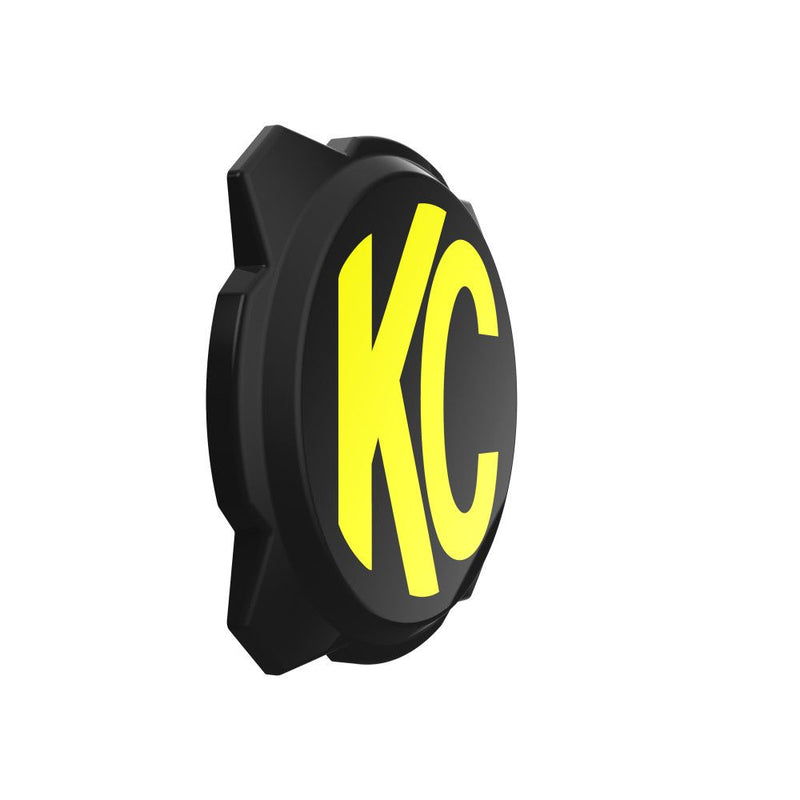 Gravity® Titan/Pro6 6" Light Cover - Black / Yellow KC Logo