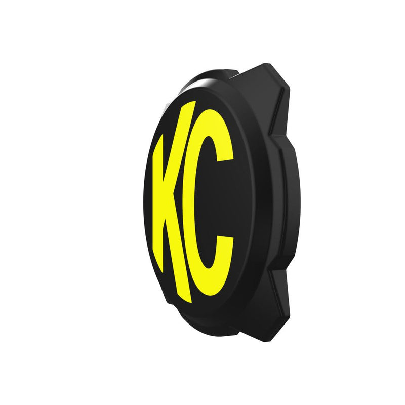 Gravity® Titan/Pro6 6" Light Cover - Black / Yellow KC Logo