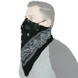 ATV-UTV TEK PRO BANDANA DUST MASK BLK