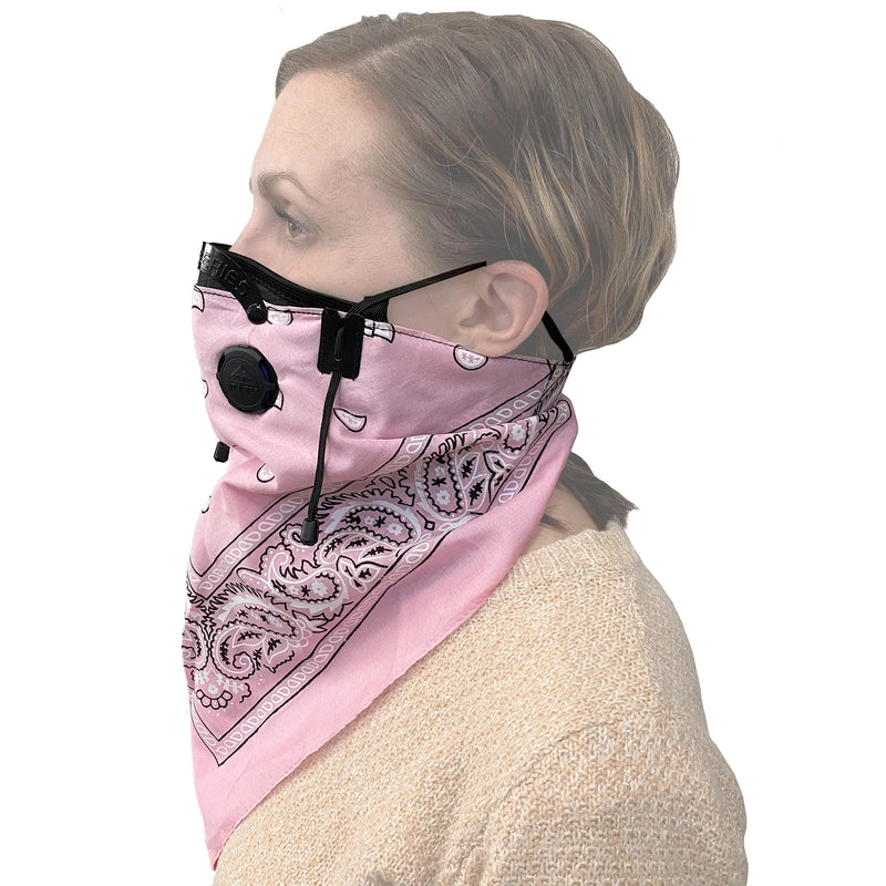 ATV-UTV TEK PRO BANDANA DUST MASK PINK