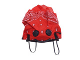 ATV-UTV TEK PRO BANDANA DUST MASK RED