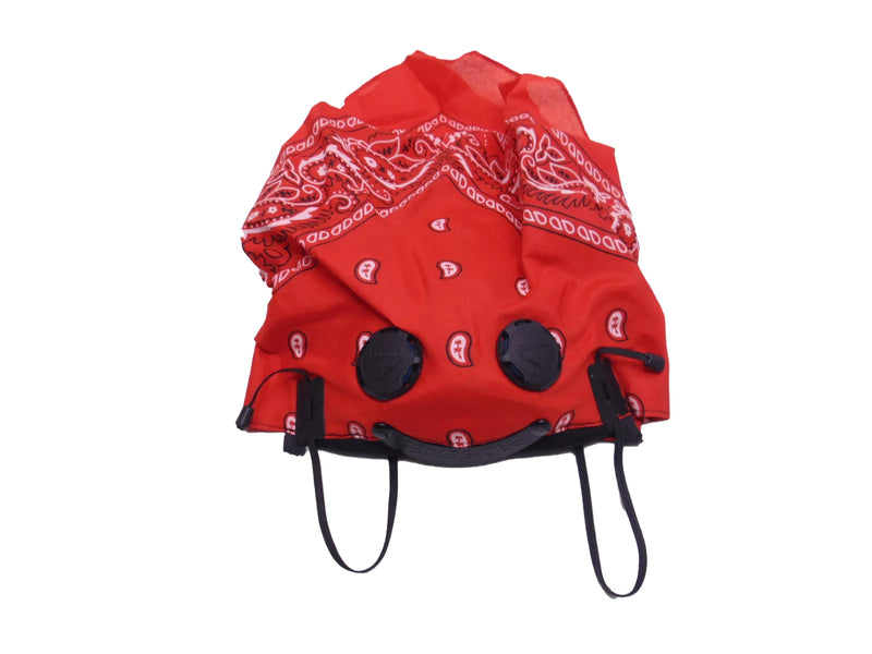 ATV-UTV TEK PRO BANDANA DUST MASK RED