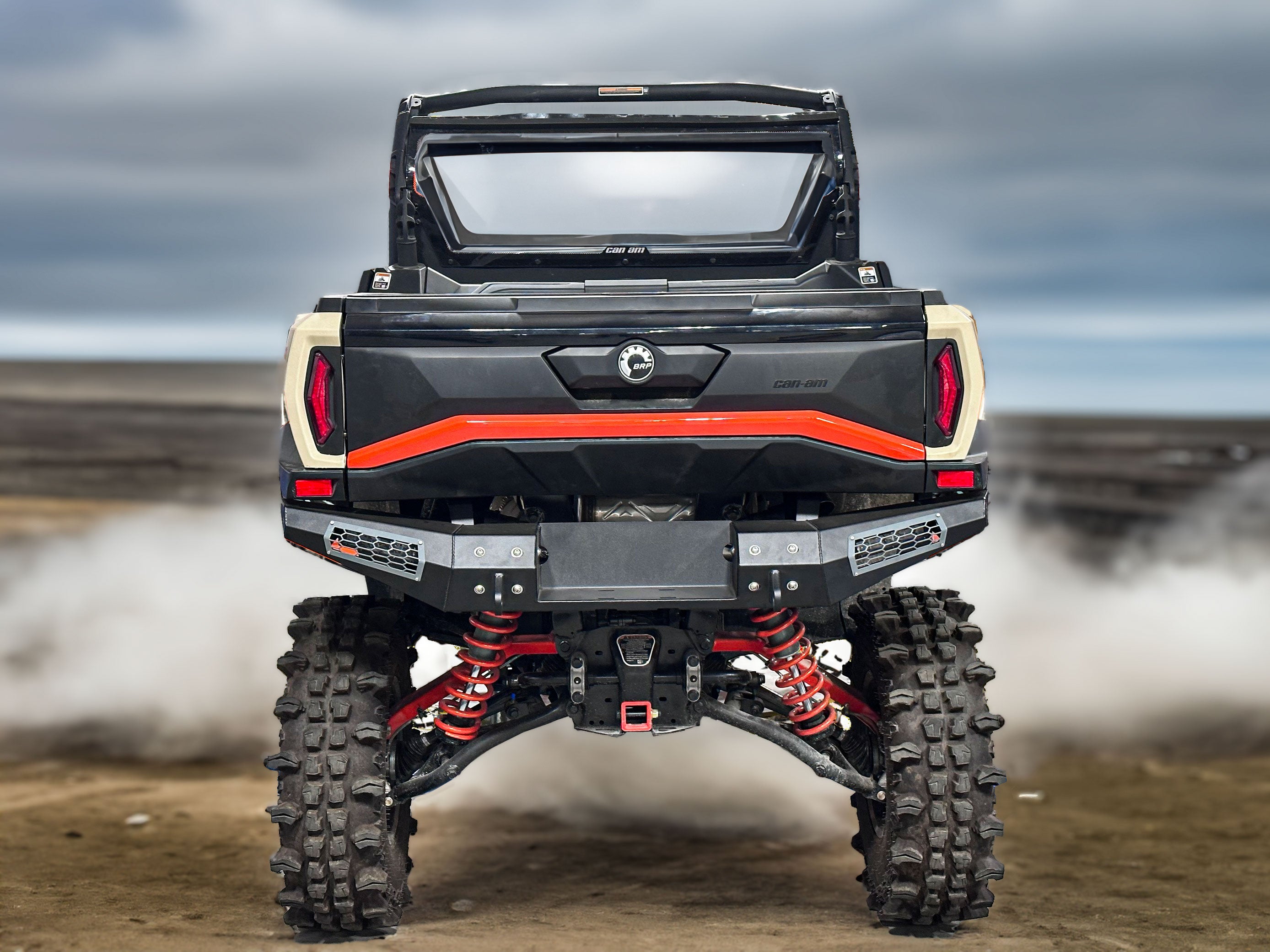 Can-Am Commander Winch Ready Rear Bumper - ELITE EDITION – Thumper Fab