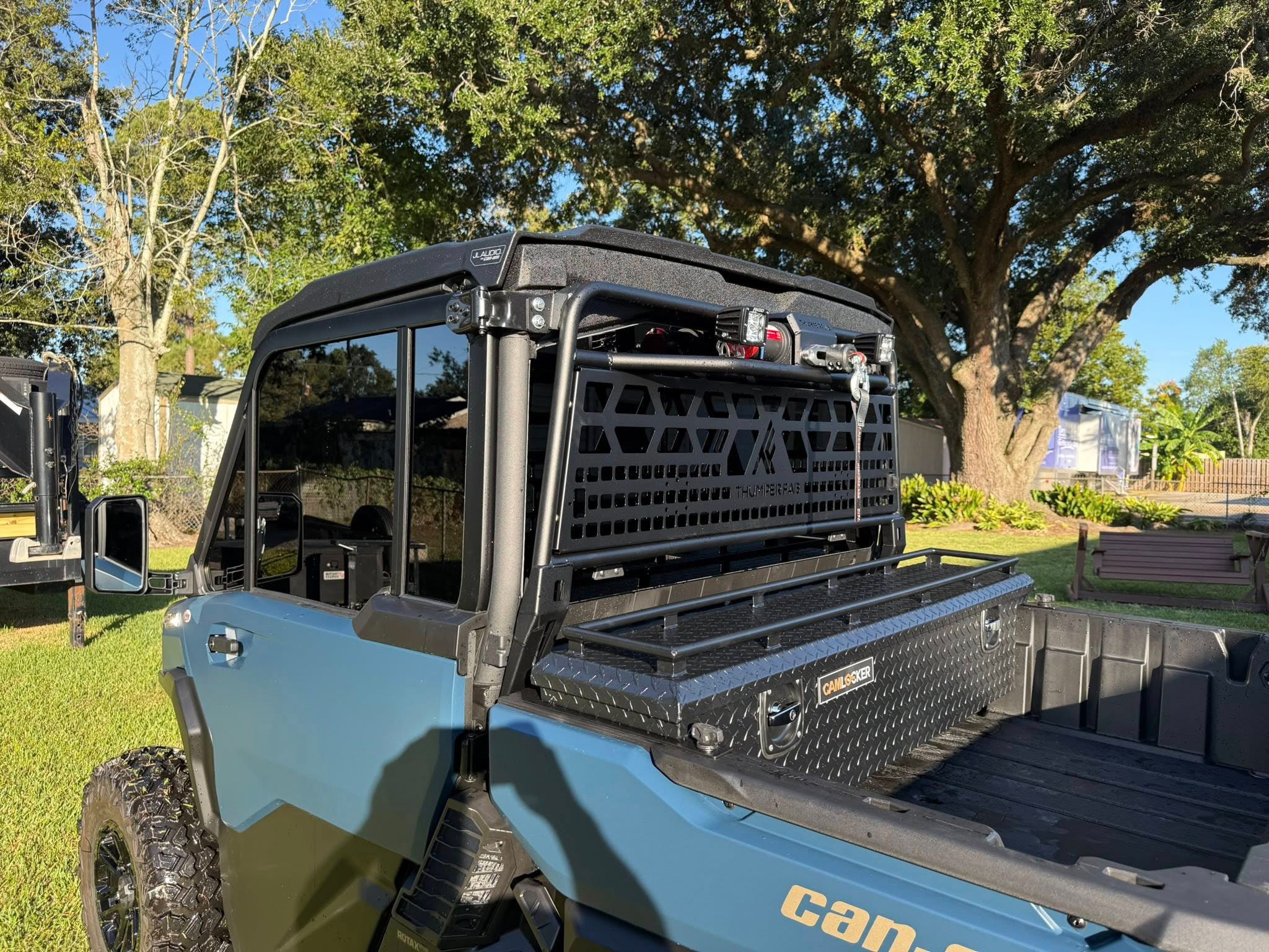 PERSEVERANCE SURVIVAL フーディ マルチカムブラック Can-Am Defender Winch Headache Rack – Thumper Fab