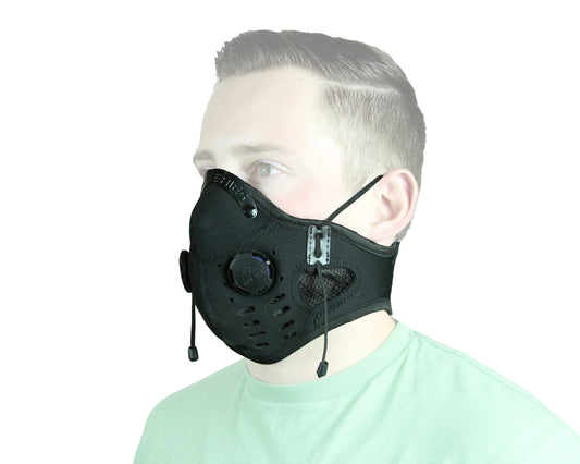 ATV-UTV TEK ELITE NEOPRENE DUST MASK BLK