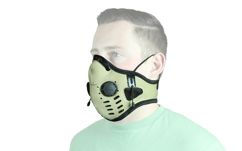 ATV-UTV TEK Elite Neoprene Dust Mask Tan