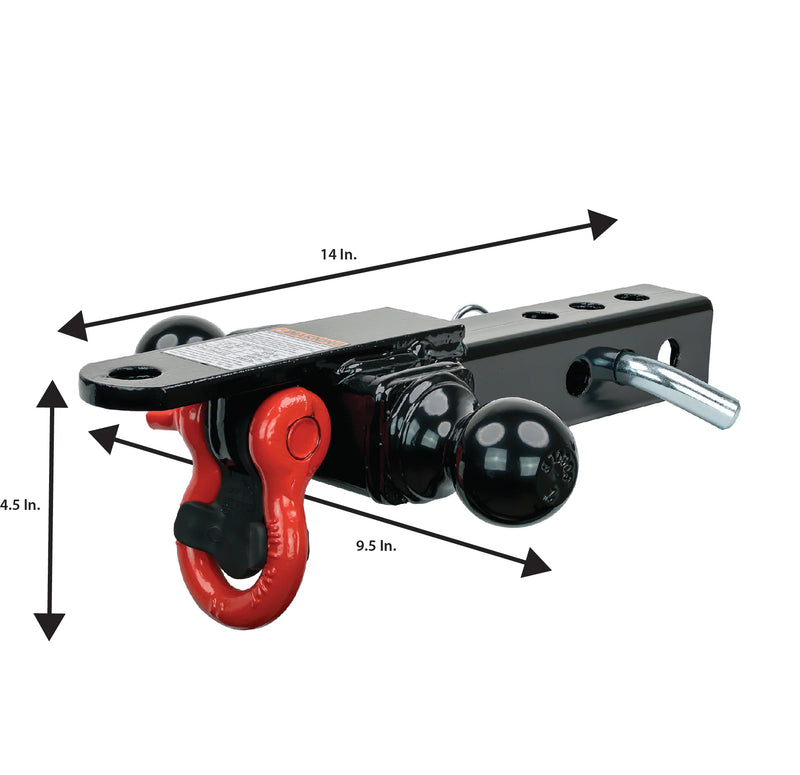EHITCH-4 | ATV-UTV TEK ELITE SERIES 4-WAY ATV/UTV HITCH