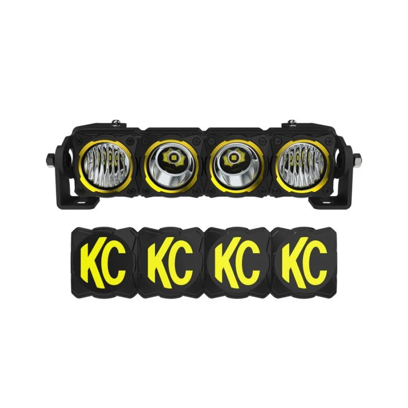 KC HiLiTES - FLEX ERA® LED Light Bar - 10" - Master Kit