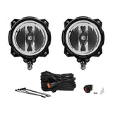 91301 | KC HiLiTES - 6" Gravity® Pro6 LED - Infinity Ring - 2-Light System - 20W Spot Beam