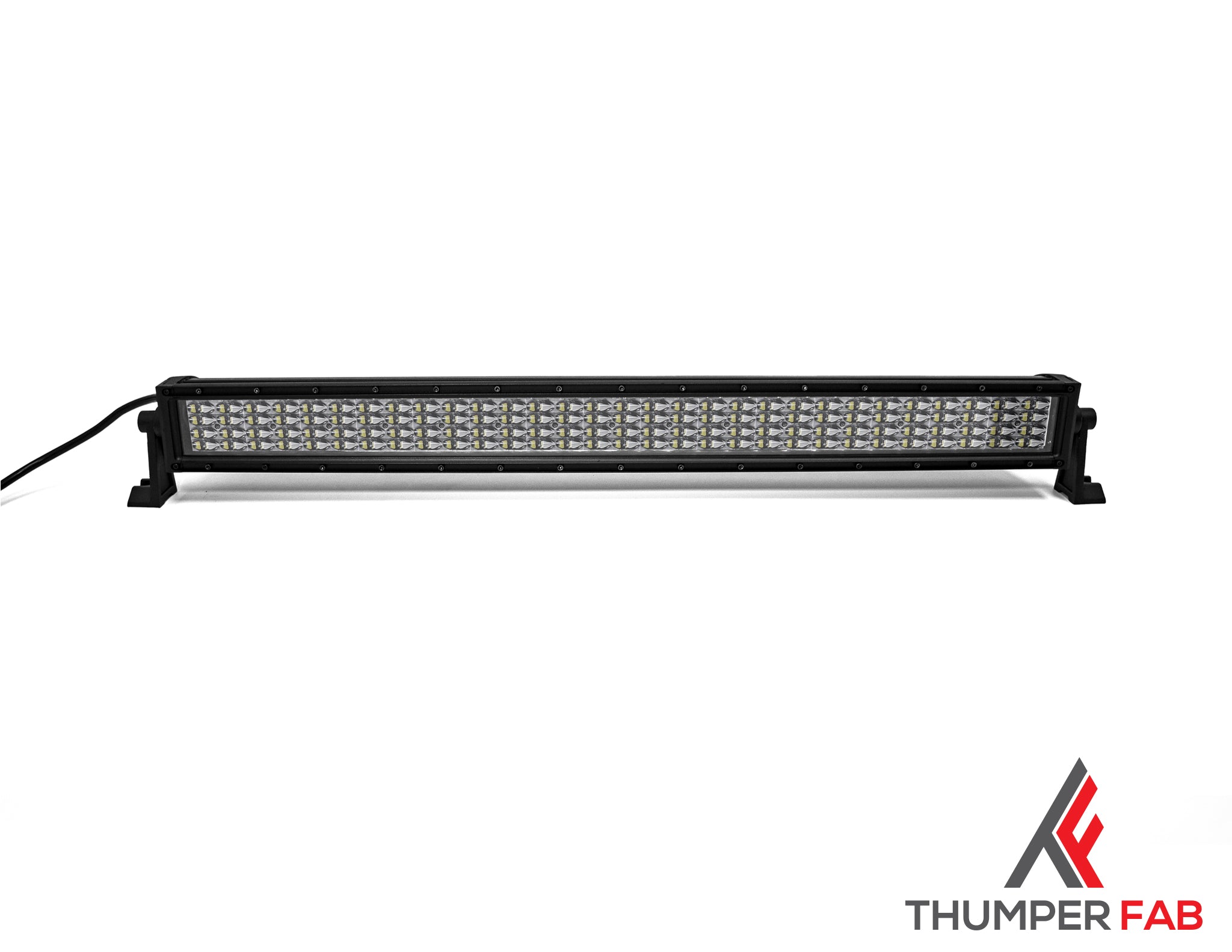 TF E4R30 Straight 30 Inch LED Light Bar Quad Row STEALTH