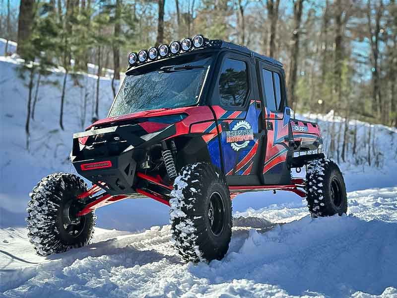 TF011911 - Polaris Ranger XP 1000 Roof Rack (CREW) – Thumper Fab