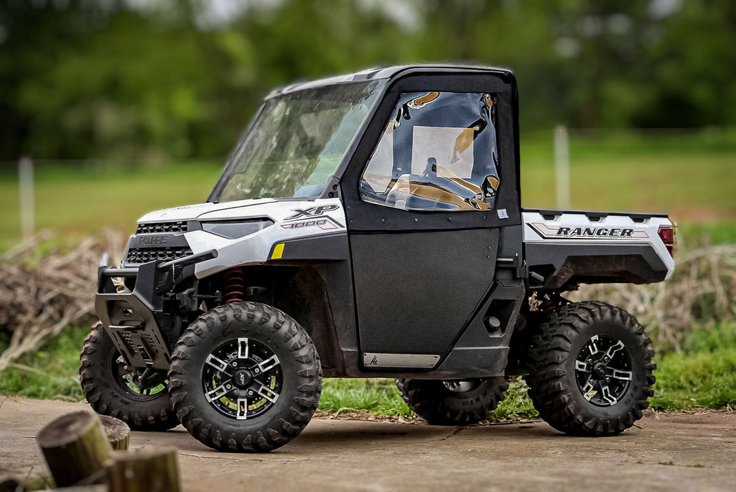 Soft Upper Doors - Polaris Ranger Half Doors (FRONT SET) – Thumper Fab