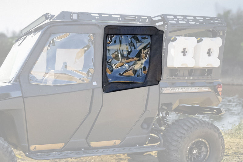 Soft Upper Doors - Polaris Ranger Half Doors (REAR SET)