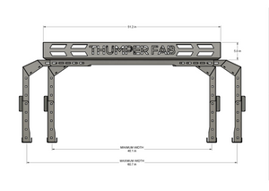 Adjustable UTV Bed Rack - Image 11