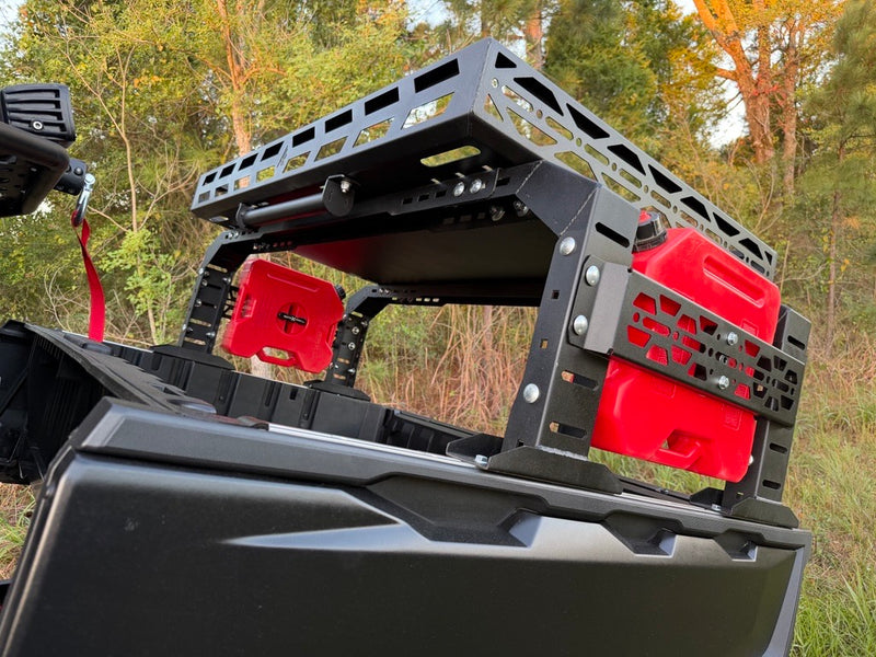 TF001906 | Adjustable UTV Bed Rack Headache Rack Winch Support Bar