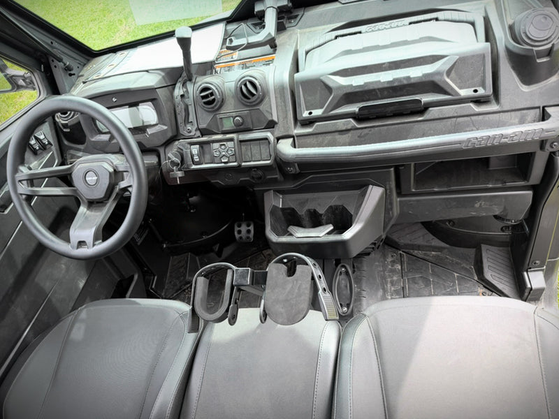 TF040912 | Can-Am Defender HD10 Gun Mount - Center Floor Mount