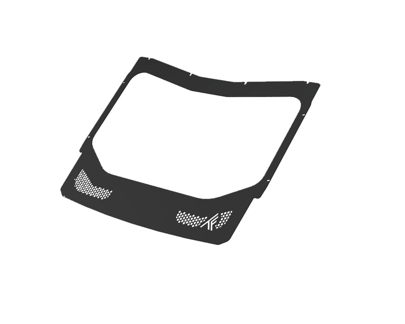 TF130203.G-H | 2025+ RZR PRO R Cage Windshield (Hi-Brow)